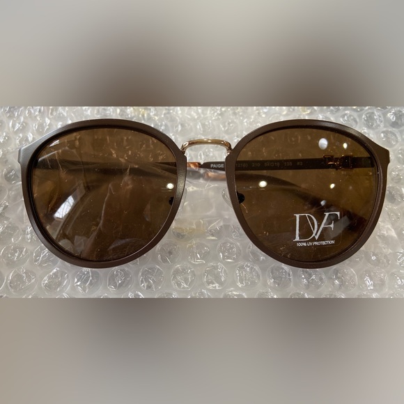 NWT Diane Von Furstenberg sunglasses metal - Picture 1 of 15